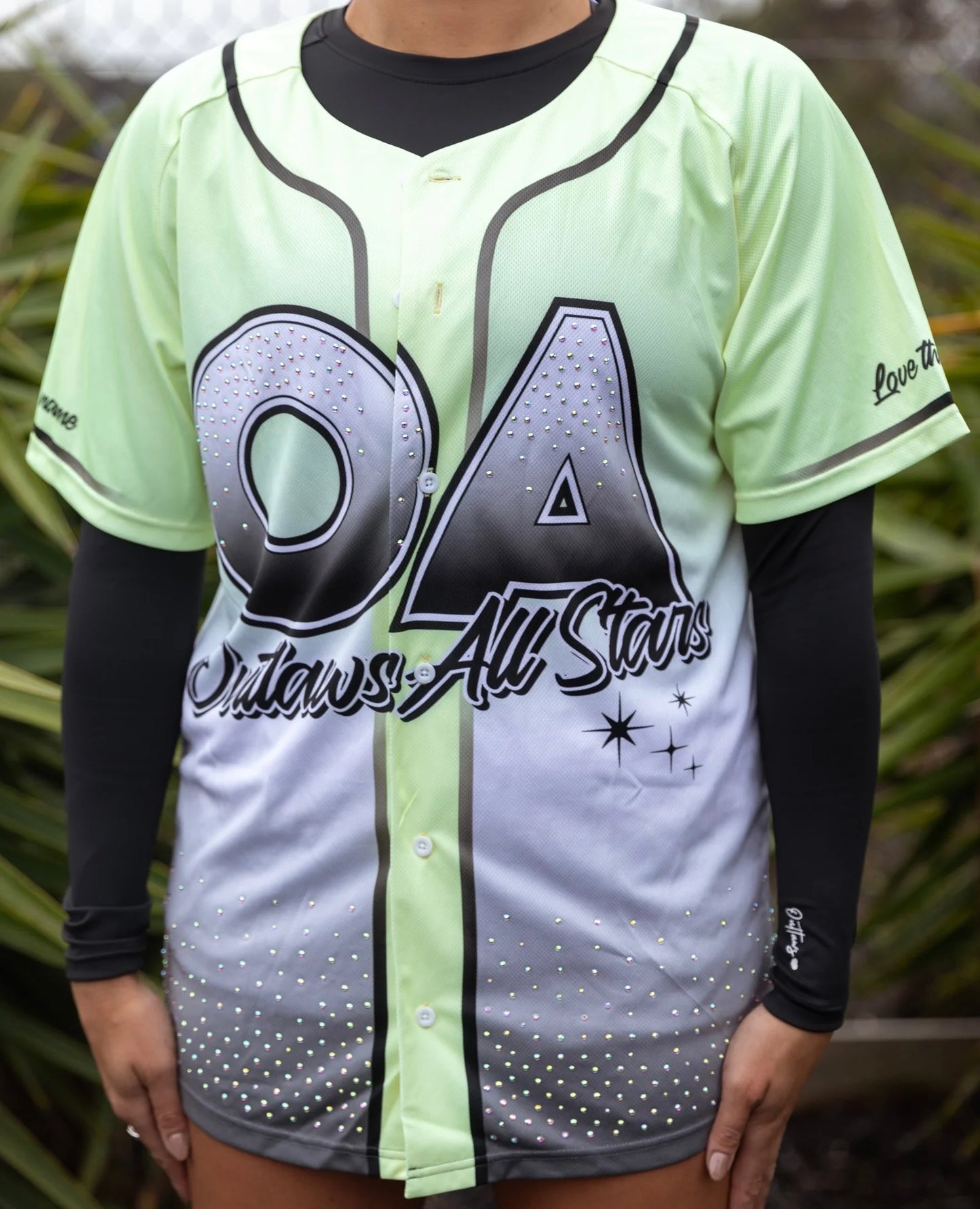 NEW '24 Rhinestone Lemon OA Jersey & Original Double Sided Jersey