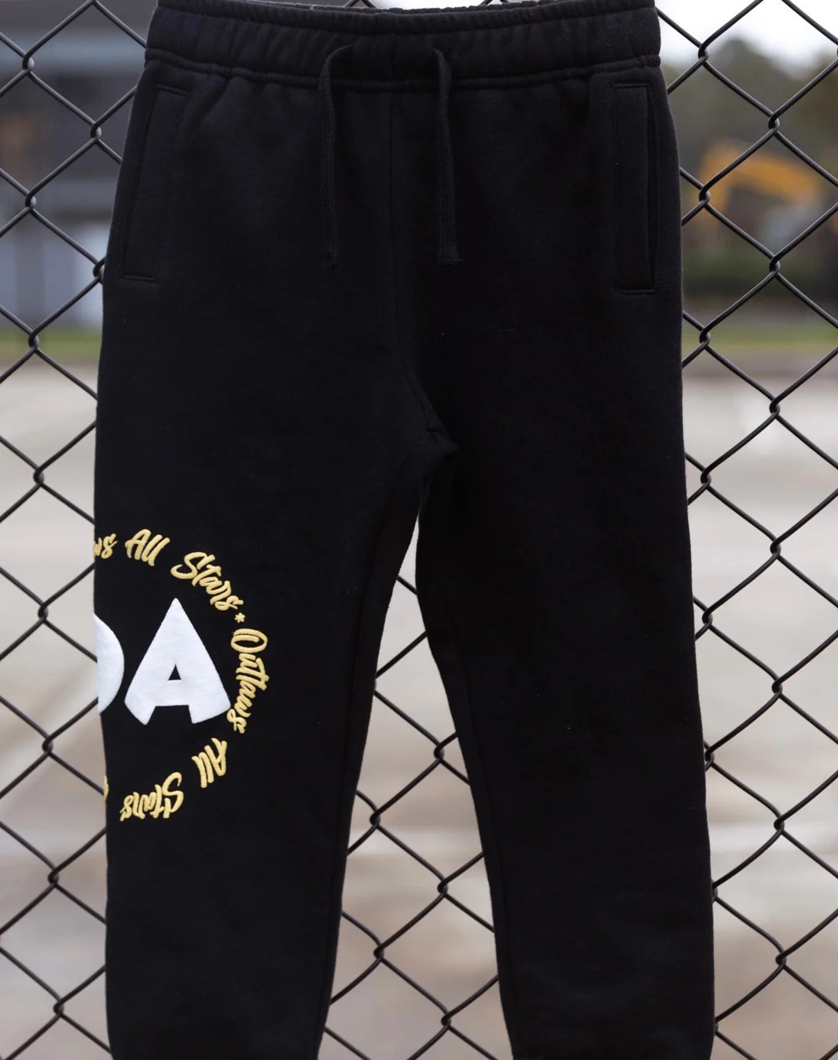 OA '24 Black straight leg trackies