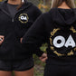 OA '24 Black hoodie & zip up